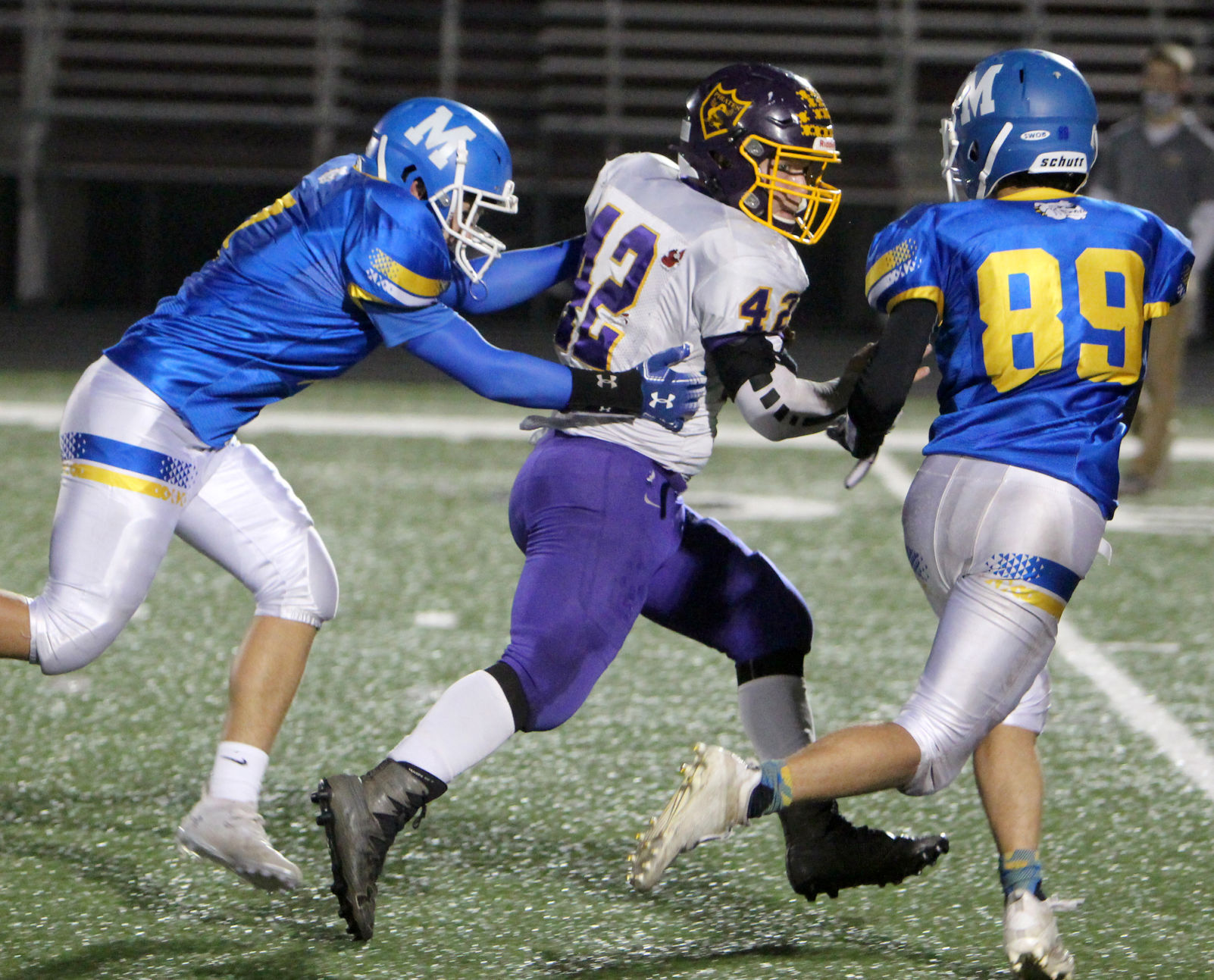 Gilman at McDonell football 11-5-20